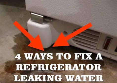 why does my ge refrigerator leak water inside|What to do if your GE Refrigerator is Leaking Water